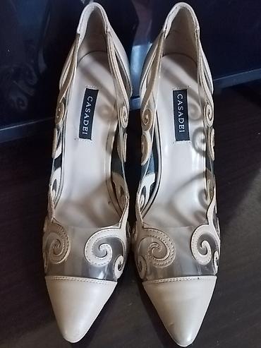 Tuflilər, Ölçü: 37, rəng - Bej, Yeni