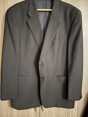 пальто 58 размер: Костюм 9XL (EU 58), цвет - Черный