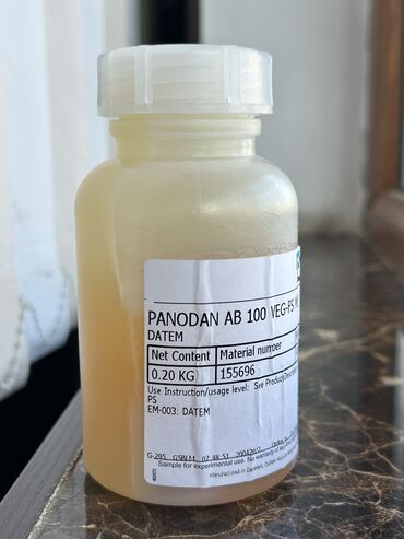 живые дрожи: Панодан- сложный эфир монодиглицеридов диацетиловой винной кислоты
