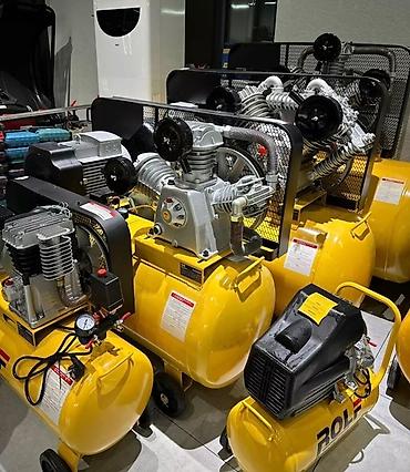 Компрессоры: Компрессор Для покраски, Электрический, Поршневой, Новый — 19