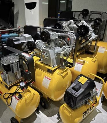 Компрессоры: Компрессор Для покраски, Электрический, Поршневой, Новый — 2