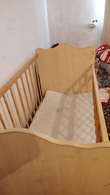 bunk bed: Детская кроватка ТРАНСФОРМЕР из натурального дерева производство — 1