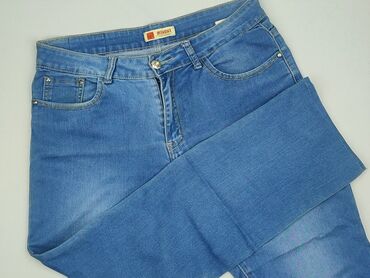 legginsy woskowane matowe: Jeansy damskie, rozmiar L