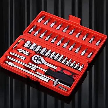 podni pvc paneli: Set Nasadnih i Torex Ključeva 46 delova crvena kutija 2100 RSD Set — 5