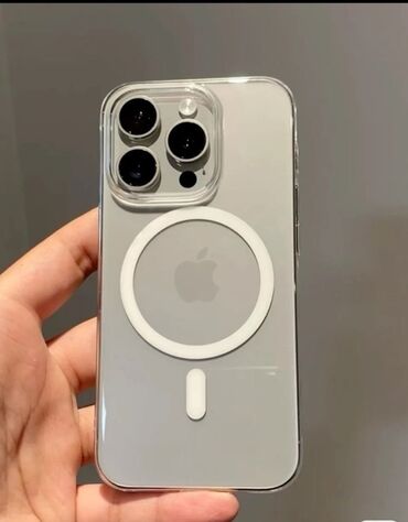 Apple iPhone: IPhone 15 Pro, Колдонулган, 256 ГБ, Natural Titanium, Заряддоочу түзүлүш, Коргоочу айнек, Кабель, 89 %