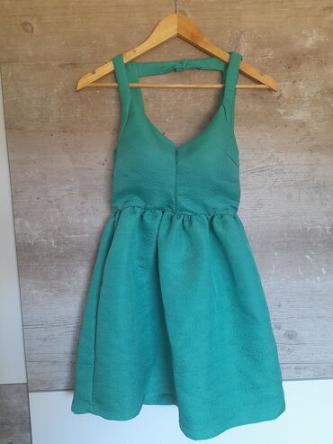 svecane haljine za punije dame za svadbe: Zara M (EU 38), color - Green, Cocktail, With the straps