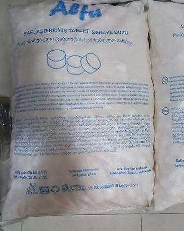 İçki texnikası: Tablet duz — su yumşaldıcı sistemlərin düzgün işləməsi üçün nəzərdə — 1