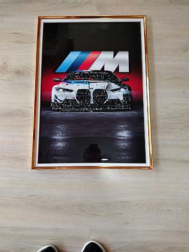 bmw şekilleri: - Məhsul: BMW M seriyası mövzusunda dekorativ poster/print - Dizayn — 1