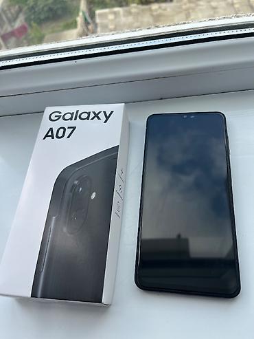 samsung 19: Samsung Galaxy A07, 128 GB, rəng - Boz, Face ID, İki sim kartlı — 4