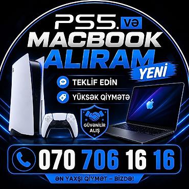 ps5 oyunlar satilir: ƏN YÜKSƏK QİYMƏTLƏ PS5 MACBOOK ALIŞI TEKLİF EDİN YALNIZ YENİ ALIRIQ — 1