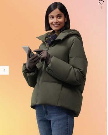 куртки больших размеров: Пуховик, Короткая модель, Бесшовная модель, L (EU 40)