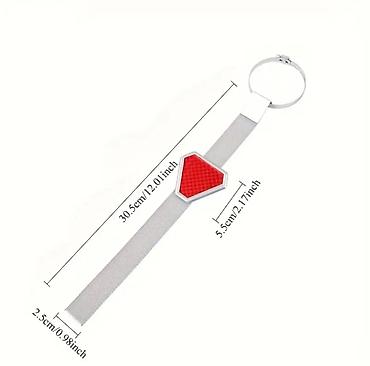 Reflektorlar: Avtomobil üçün antistatik zəncir – reflektorlu Məhsul təsviri: - — 3