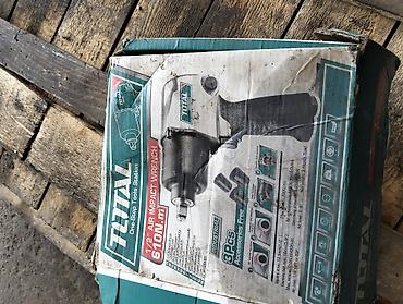 Ручные электроинструменты: TOTAL Industrial 1/2" Pnevmatik Zərbə Açarı (Air Impact Wrench) - — 1