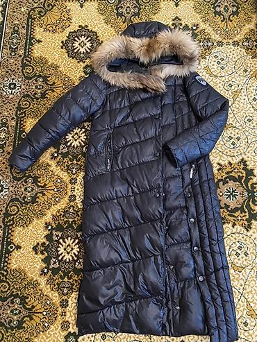 длинная куртка: Пуховик, Длинная модель, Стеганый, 2XL — 3