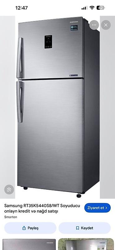 samsung rt35k5440s8wt: Yep yenidir cemi 1 ay istifade olunub Samsung məişət texnikası dəsti — 3