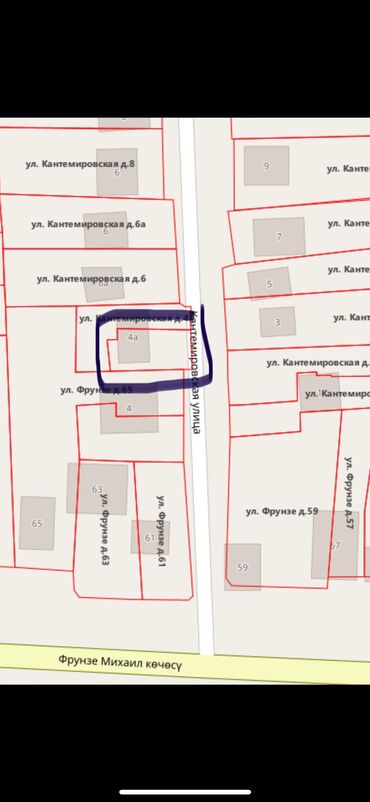 продается дом кара балте: Дом, 80 м², 4 комнаты, Собственник, Старый ремонт