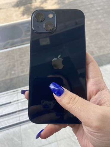 IPhone 13, 128 GB, Jet Black, Barmaq izi, Face ID, Simsiz şarj