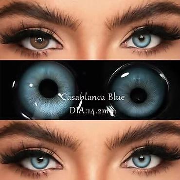 Šminka: Kolor sočiva za oči – plava i zelena kolekcija - Modeli/boje — 1