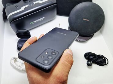 Samsung: Samsung Galaxy A33 5G, Б/у, 256 ГБ, цвет - Черный, 1 SIM, 2 SIM, eSIM — 10