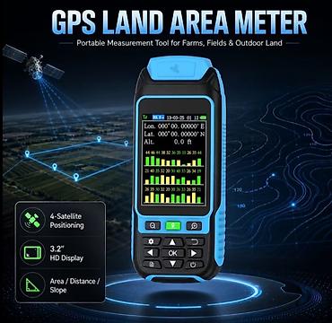 GPS əsaslı sahə və məsafə ölçmə cihazı Torpaq sahələrinin lalafo.az -da GPS əsaslı sahə və məsafə ölçmə cihazı Torpaq sahələrinin