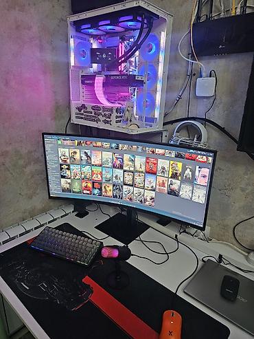 samsung galaxy a70: Компьютер, ядер - 24, ОЗУ 32 ГБ, Игровой, Б/у, NVIDIA GeForce RTX 5070, SSD — 6