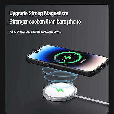 Maske i futrole za telefone: Futrola Nillkin Textured S za iPhone 15 Pro (6.1) crna. Uz brzu — 8