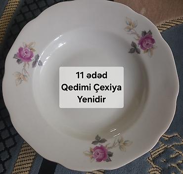 qedmi süfre: Boşqablar, rəng - Ağ, Farfor, Çexiya — 1