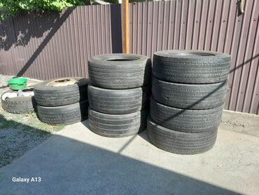 шины на рх: Шины R 22,5, Лето, Б/у, Комплект, Грузовики/Автобусы, GoodYear