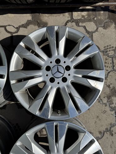 Диски: Литые Диски R 18 Mercedes-Benz, Комплект, отверстий - 5, Б/у — 6