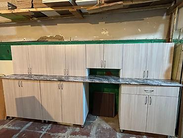 Metbex mebeli tezedi isdifade olunmuyub 
Olcusu 303sm