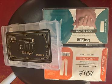 Manikür, pedikür aparatları: Manikür üçün peşəkar set Komplektdə: - SUNUV SUN5 Plus Smart Nail — 8