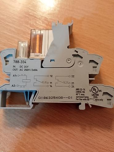 fabricki radio za audi a4: WAGO relejna baza sa relejima – set za montažu na DIN šinu - — 6