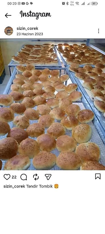 Un məmulatları: Dönər çörəkləri sifariş edin Xüsusiyyətlər: - Çeşid: Uzunsov ev — 11