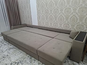 угловой кожаный диван: Модульный диван, Новый — 5