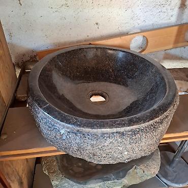 Кухонные мойки: Раковины из речного камня и гранита — 4