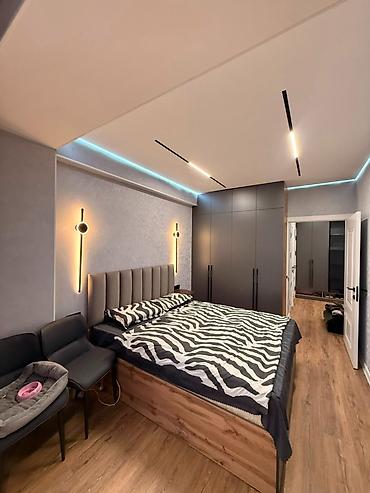 2 комнаты, 62 м², Кок-Жар мкр Элитка, 9 этаж, Дизайнерский ремонт
