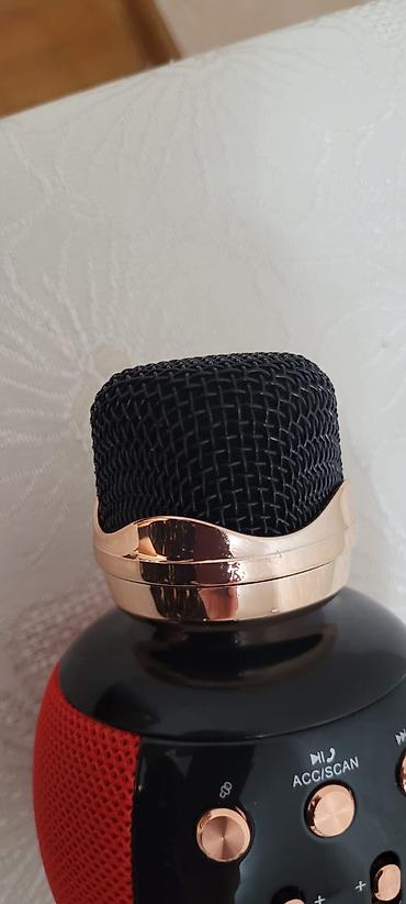 mikrofon: Məhsul: Portativ karaoke mikrofonu və Bluetooth dinamik (WSTER, Model — 6