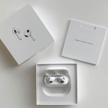 airpods azerbaycan fiyatları: Airpods 3 -Görünüş orginal ilə eyni✅ -İMEİ kod karopkanın kodu ilə