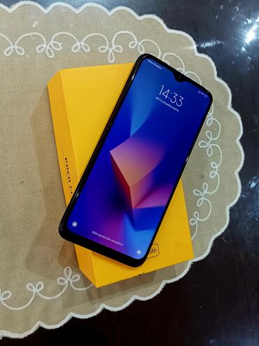 Poco: Poco M3, 128 GB, rəng - Qara, Zəmanət, Sensor, Barmaq izi — 7