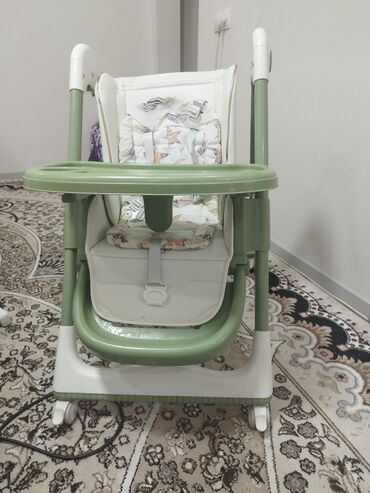 автомобильное кресло для грудничков: Тамактандыруучу отургуч, Башка бренд, Пластик, Отургучтун башка түрү, түсү - Жашыл