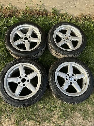 5: Колеса в сборе 225 / 50 / R 17, Зима, Б/у, Комплект, Легковые, Литые, отверстий - 5 — 1