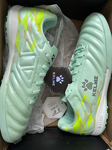 роналду бутсы: Бутсы сороконожки Kelme (TF) мятного цвета - Тип: бутсы сороконожки — 2