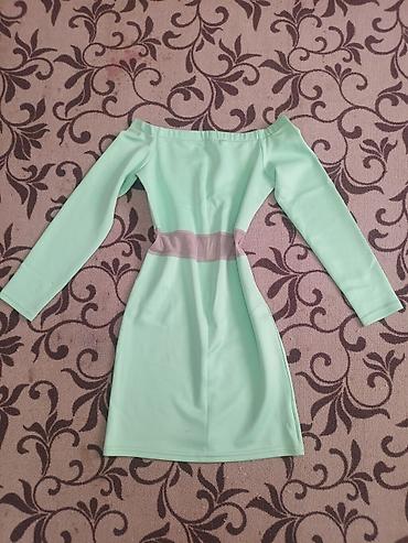 обувь белая: Повседневное платье, Лето, Короткая модель, Трикотаж, Футляр — 1