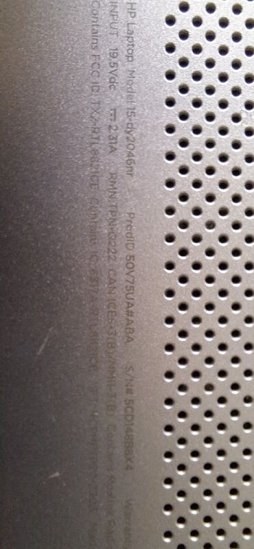 HP: HP noutbuk Xüsusiyyətlər: - Prosessor: 11-ci nəsil Intel Core — 18