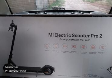 Гироскутеры, сигвеи, электросамокаты: Mi Electric Skooter Pro 2. Karobkasında. Skooter Yenidir. İstifadə