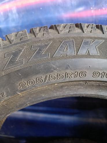 r16 4100: Шины 205 / 55 / R 16, Зима, Б/у, Комплект, Легковые, Япония, Bridgestone — 4