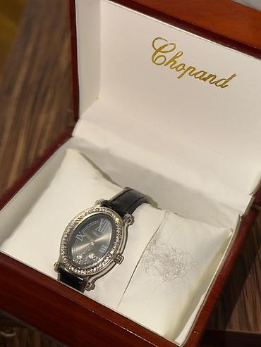 саат: Chopard qadın saatı - Korpus: oval formalı, paslanmayan polad - — 1