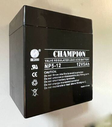 Шкафы: Аккумуляторная батарея CHAMPION 12V 5AH