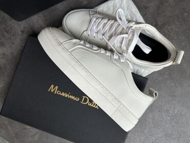 Кроссовки и спортивная обувь: Женские кеды. Бренд Massimo Dutti размер 38,5/39, натуральная кожа