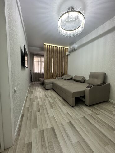 1 комнатная квартира студия: 1 комната, 44 м², Элитка, 2 этаж, Дизайнерский ремонт